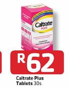 Caltrate Plus Tablets-30s Each