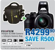 Fujifilm Finepix SL1000 Camera Plus Interpro Camera Bag