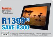 Hama 15" Digital Photo Frame