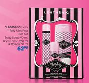 Lentheric Hoity Toity Miss Priss Gift Set Body Spray 90ml/Body Lotion 250ml & Roll-On 50ml