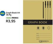 Graph Book A4 36Pg FR3011