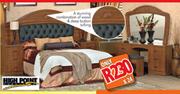 High Point Perth 2-Piece Bedroom Suite