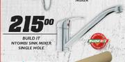 Build It Ntombi Sink Mixer Single Hole
