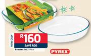 Pyrex Roaster Set-2-Piece