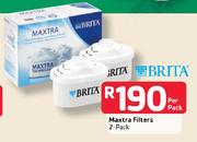 Brita Maxtra Filters-2-Pack Per Pack