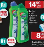 Dettol Multi-Purpose Cream Cleaner Assorted-750ml Each