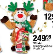 Windel Blinging Musical Plush Toy-85g