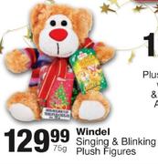 Windel Singing & Blinking Plush Figures-75g