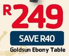 Goldsun Ebony Table