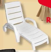 SA Leisure Valentino Lounger White Or Sahara-Each
