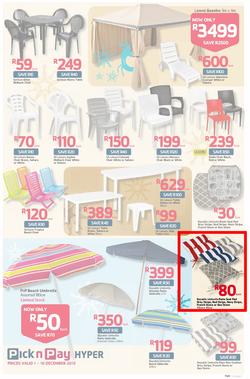 Pick n Pay Hyper: Save Big On All Your Holiday Favourites From Coolers To Camping Chairs  ( 01 Dec - 16 Dec 2013), page 7