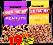 Snack Factory Peanuts & Raisins & Peaanuts-450gm 