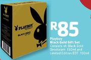 Playboy Black Gold Gift Set