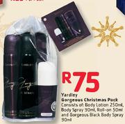 Yardley Gorgeous Chrsitmas Pack