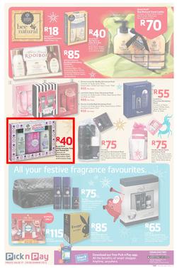Pick n Pay : Save Big On All Your Festive Favourites From Choccies To Champers ( 17 Dec - 29 Dec 2013), page 7