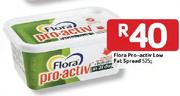 Flora Pro - Activ Low Fat Spread- 525g