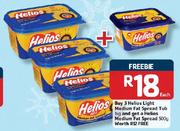 Helios Light Medium Fat Spread Tub-3 x 1kg