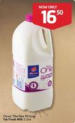 Clover The One 1% Low Fat Fresh Milk- 2L