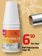 Pnp Polystyrene Cups -10's Per Pack