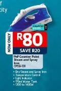 PnP Counter Point Steam And Spray Iron CPSSI-138