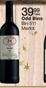 Odd Bins Bin 511 Merlot-750ml