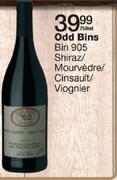 Odd Bins Bin 905 Shiraz/Mourvedre/Cinsault/Viognier-750ml