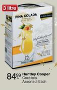 Huntley Cooper Cocktails-3L Each