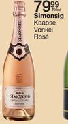 Simonsig Kaapse Vonkel Rose-750ml