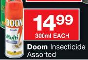 Doom Insecticide Assorted-300ml Each