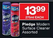 Pledge Modern Surface Cleaner Assorted-275ml Each