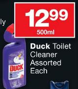 Duck Toilet Cleaner Assorted-500ml