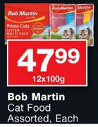 Bob Martin Cat Food Assorted-12x100g