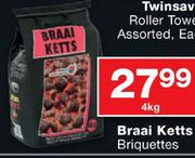 Braai Ketts Briquettes-4kg