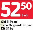 Old El Paso Taco Original Dinner Kit-313g