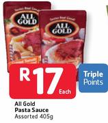 All Gold Pasta Sauce Assorted-405g Each