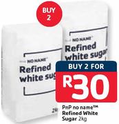 PnP No Name Refined White Sugar-2x2kg
