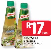 Knorr Salad Dressing Assorted-340ml Each