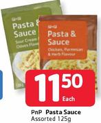 PnP Pasta Sauce Assorted-125g Each