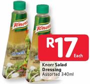 Knorr Salad Dressing Assorted-340ml Each