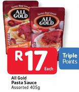 All Gold Pasta Sauce-405g Each