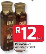 Packo Sauce Assorted-250ml Each