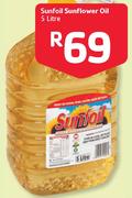 Sunfoil Sunflower Oil-5L