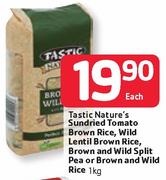 Tastic Nature's Sundried Tomato Brown Rice, Wild Lentil Brown Rice, Brown And Wild Split Pea Or Brow