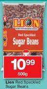 Lion Red Speckled Sugar Beans-500g