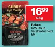 Pakco Kooksous Verskeidenheid-400g