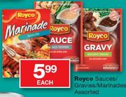 Royco Sauces/Gravies/Marinades Assorted-Each