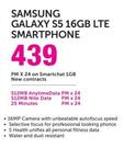 Samsung Galaxy S5 16GB LTE Smartphone-On Smart Chat 1GB