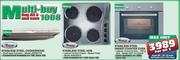 Whirlpool Stainless Steel Cookerhood + Stainless Steel Hob + Stainless Steel Under Counter Oven 