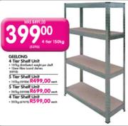 Geelong 5 Tier Shelf Unit-260kg