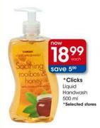Clicks Liquid Handwash-500ml each